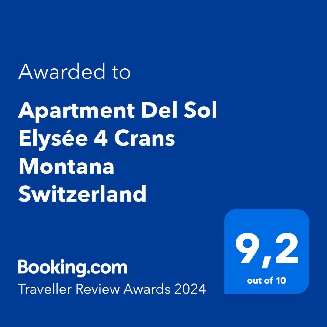 Apartment Del Sol Elysee 4 Crans Montana Switzerland Ngoại thất bức ảnh